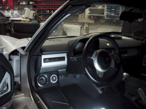 Auto HiFi Einbaubeispiel im Opel Speedster