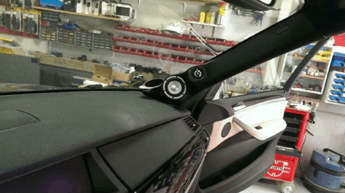 Eton HiFi Einbaubeispiel im BMW X5